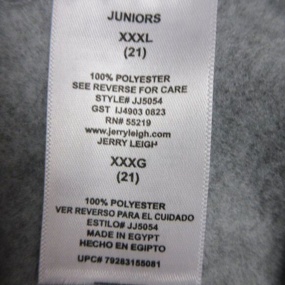 LOONEY TOONS Warner Bros Cropped Hoodie Sweatshirt Juniors XXXL Bugs Tweety NWT - Picture 10 of 12